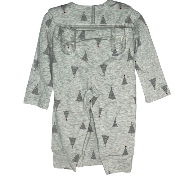 Carters Just One You Infant Baby Gray 2 Pc Merry And Bright Coordinated Set New! - Picture 4 of 15